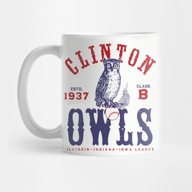 Clinton Owls by MindsparkCreative